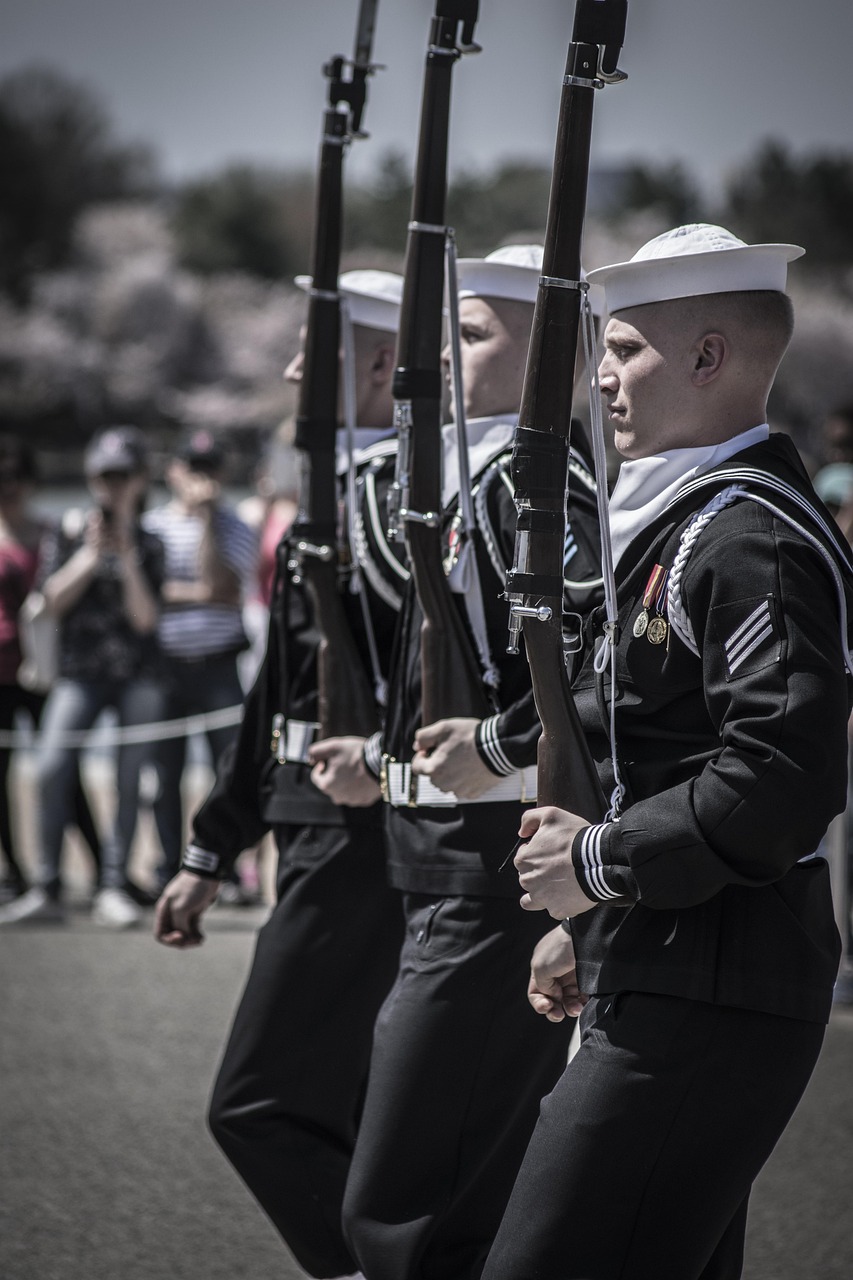 People, weapon, gun, military, group, together, adult, man, action, athlete, professional, navy, exercise, training, sport, competition, male, team, person, competitive, uniform, active, army, usa, ch