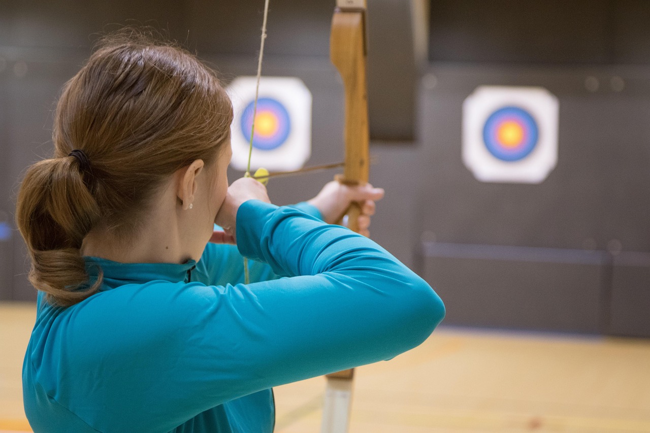 Archery, hobby, target, woman, archery, archery, archery, archery, archery, target