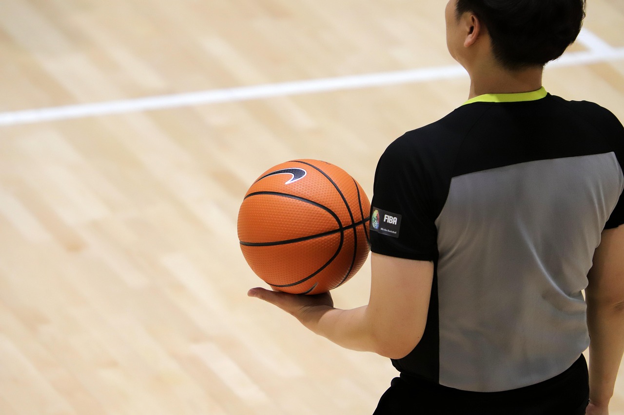 Basketball, the referee, game, sports, ball, compete, action, male, player, team, athletic, activities, active, gym, man, official, competition, basketball referee, regulations, basketball, basketball
