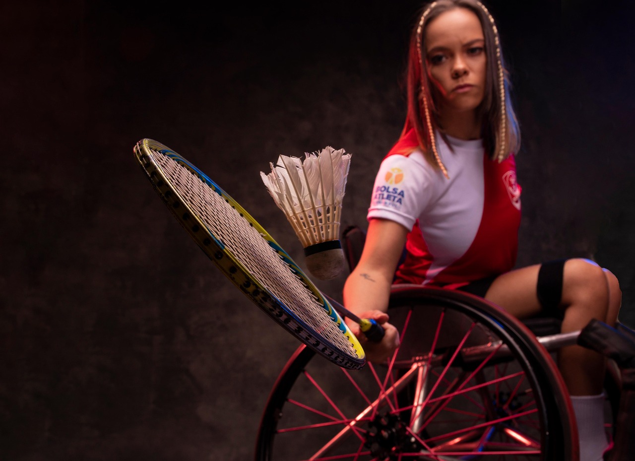 Racket, badminton, athlete, paralympic, paralympics, diversity, force, focus, badminton, badminton, badminton, badminton, badminton, diversity, focus