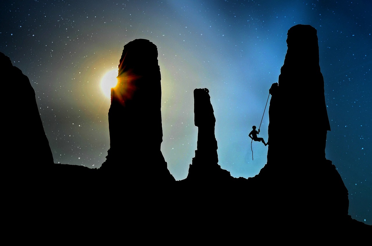 Mountaineer, climb, rock climber, mountain climber, silhouettes, landscape, mountaineering, climber, mountain sport, secure, rocks, rock climbing, rope, extreme sports, steep, climbing rope, sport, le