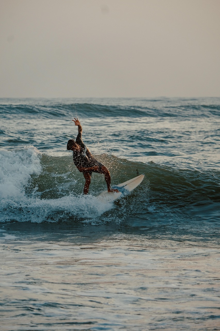 Man, beach, bali, wave, shores, nature, sea, ocean, surfing, surf, evening, water, sport