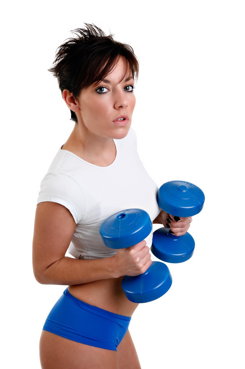 Fitness, dumb bells, muscle, exercise, fit, workout, bodybuilding, sport, gym, weight, strong, training, dumbbells, woman, girl, dumb-bells, active, female, white, sportive, fitness, fitness, fitness,