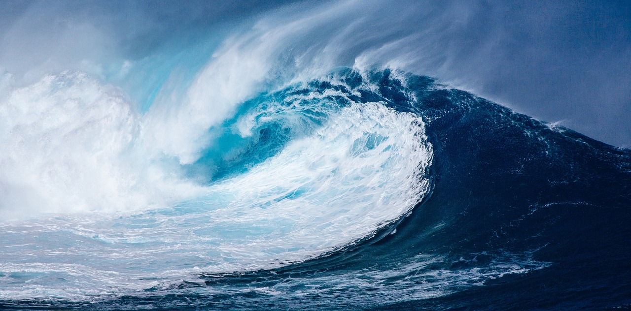 Wave, ocean, sea, storm, tsunami, spray, atlantic, pacific, deep, haze, water, nature, inject, surf, thailand