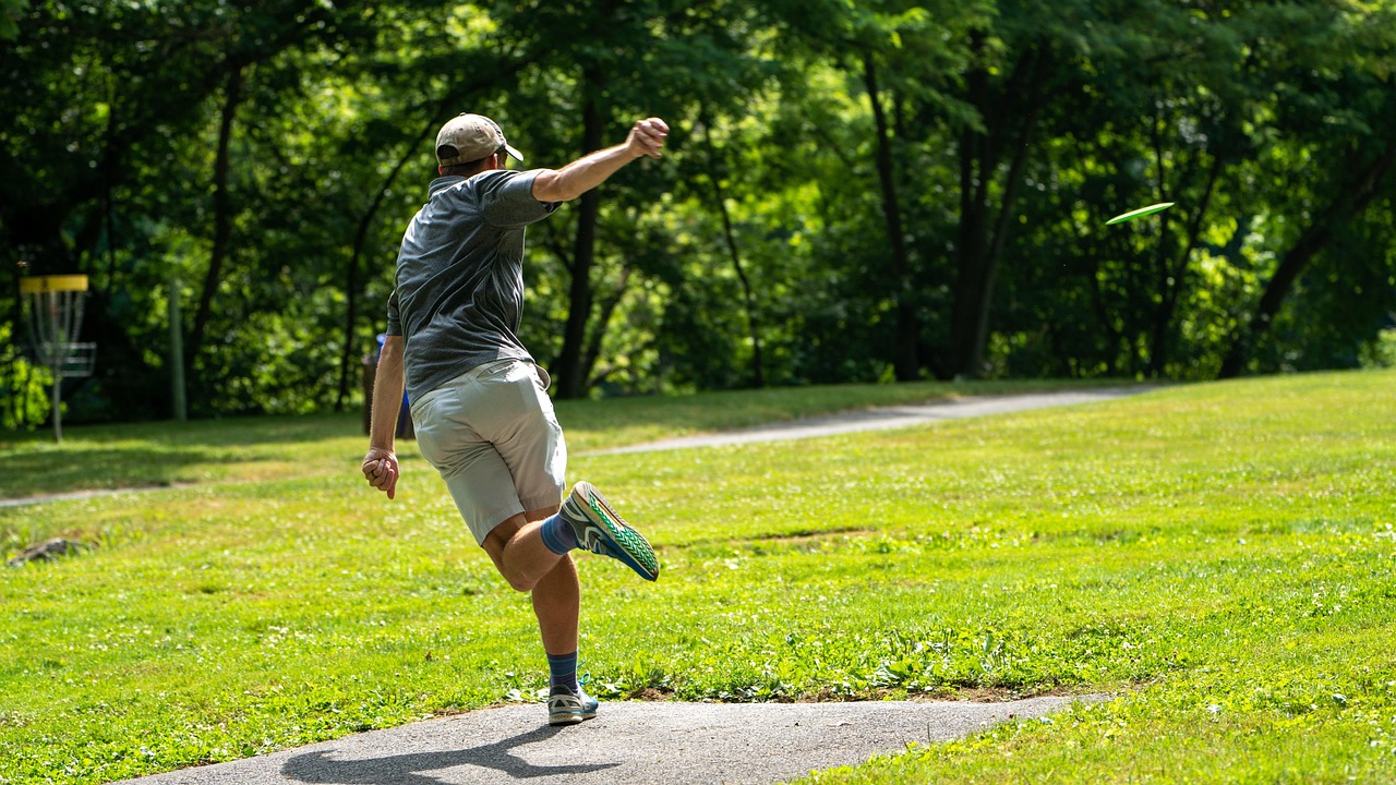 Disc golf, frisbee golf, frisbee, frolf, nature, disc, golf, sport, leisure, play, summer, recreation, game, park, outdoor, throw, throwing