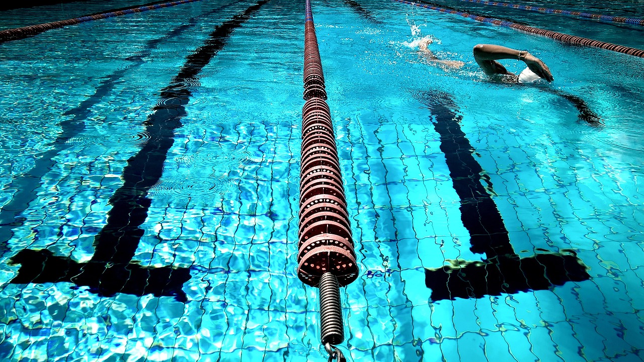 Swimming, pool, nature, water, blue, athlete, fitness, exercise