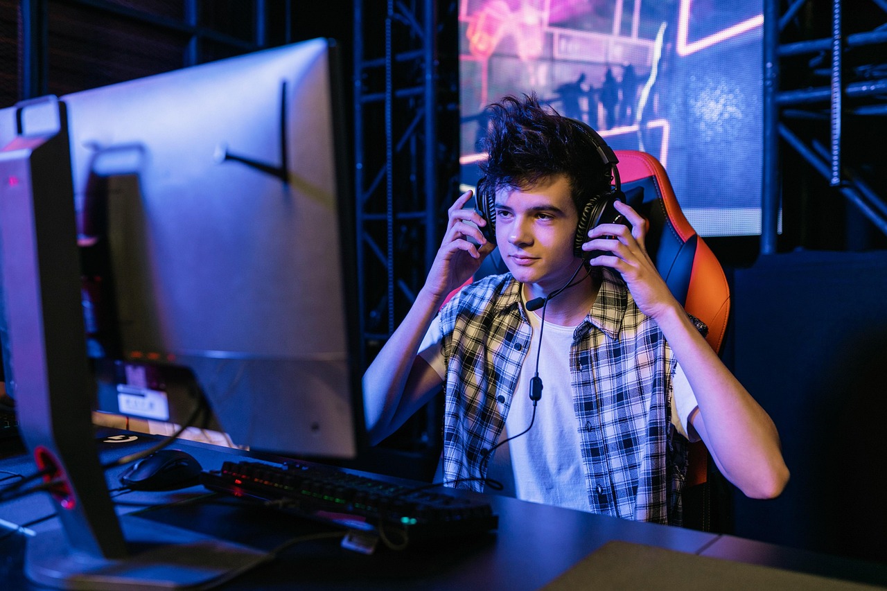 Music, e-sports, gamer, man, portrait, e-athlete, e-sports, gamer, gamer, gamer, gamer, gamer
