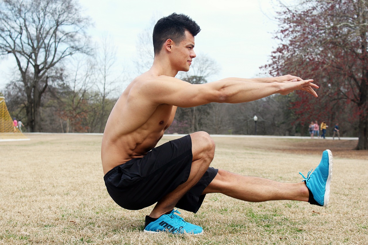 Outdoors, exercise, workout, fitness