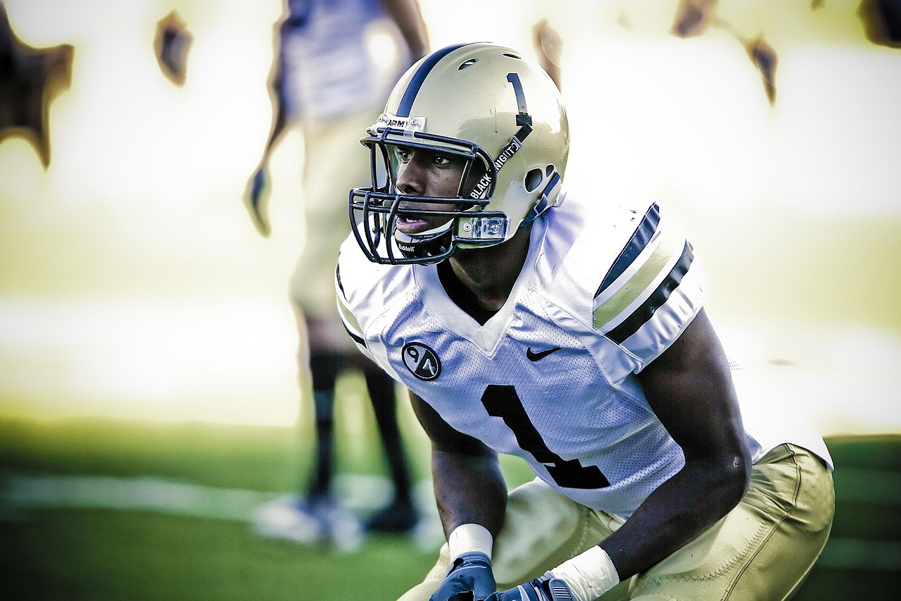 American football, player, defender, athlete, football american, competition, american football player, helmet, american football field, field, football player, football game, college, ncaa, uniform,