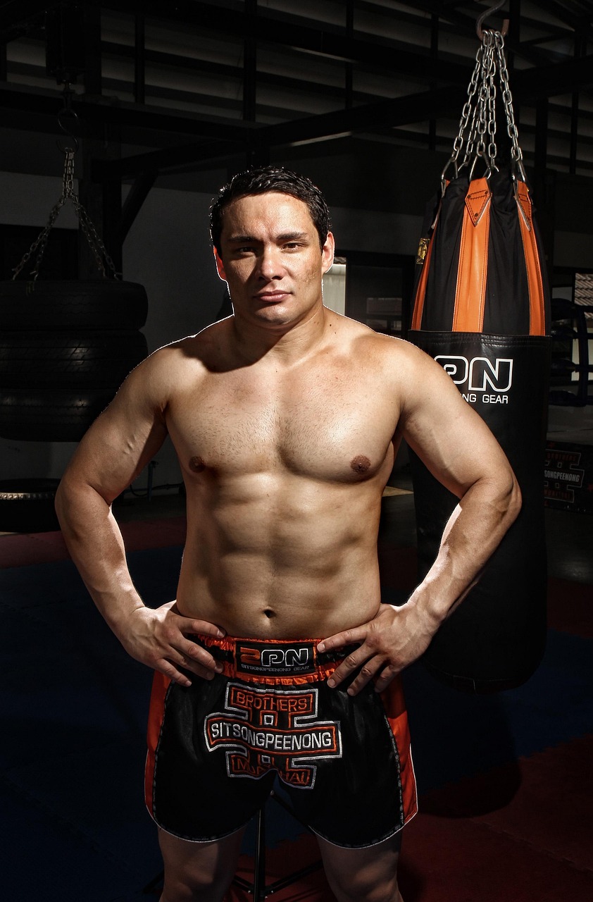 Fighter, boxer, athlete, man, muay thai, training, fit, punching bag, portrait, muay thai, muay thai, muay thai, muay thai, muay thai