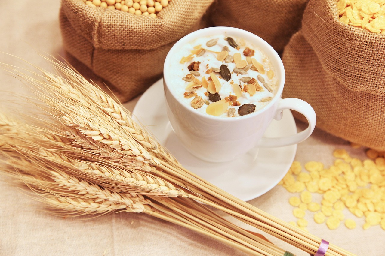 Cereals, cup, muesli, mug, cup of muesli, wheat, grains, dried fruits, food, healthy, vitamin, nutrition, oats, breakfast, healthy meal, food photography, food styling, cereals, wheat, wheat, wheat, w