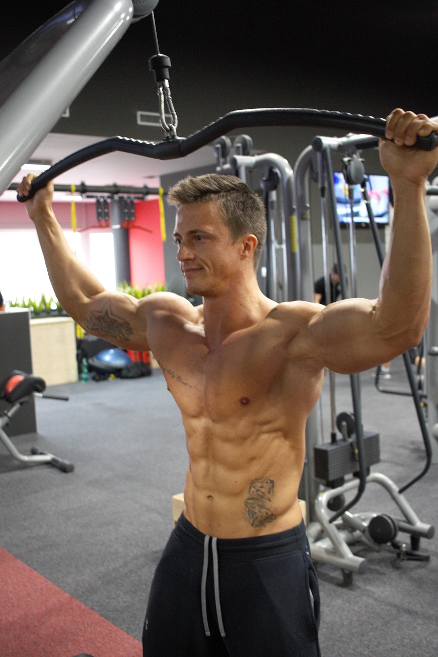 Man, model, fitness, body builder, muscles, body, athlete