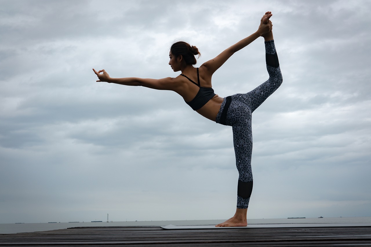 Professional, trainer, yoga, exercise, fitness, pilates, body, stretching, sport, coach, asian, instructor, health, meditation, woman, leisure, recreation, weight, yoga day, blue health, blue fitness,