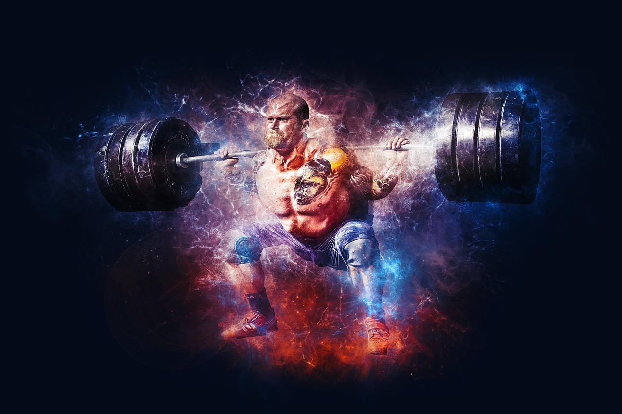 Weightlifting, power, fitness, gym, workout, training, exercise, body, fit, weight, athlete, strong, strength, black fitness, black gym, black exercise, black training, black workout, black body, blac
