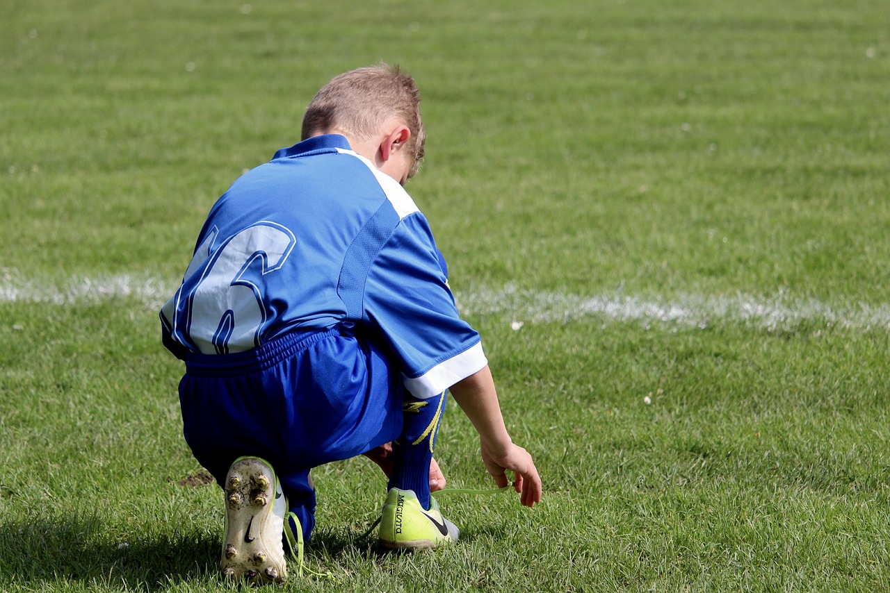 Player, football, before the game, match, pupils, football boots, sports, footballer, he plays, competition, athlete, play, children