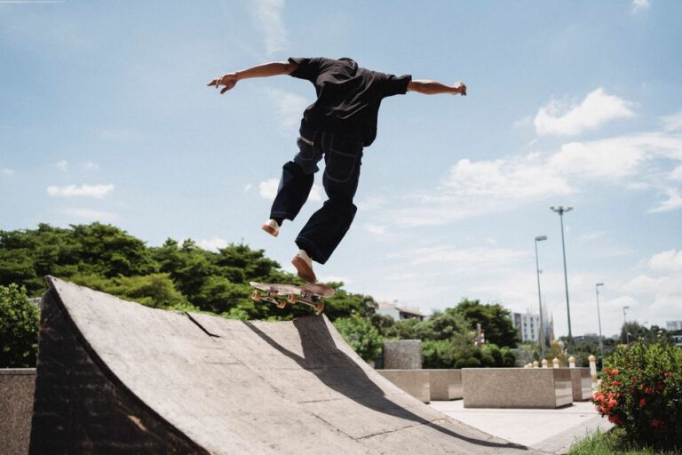 Skateboarding