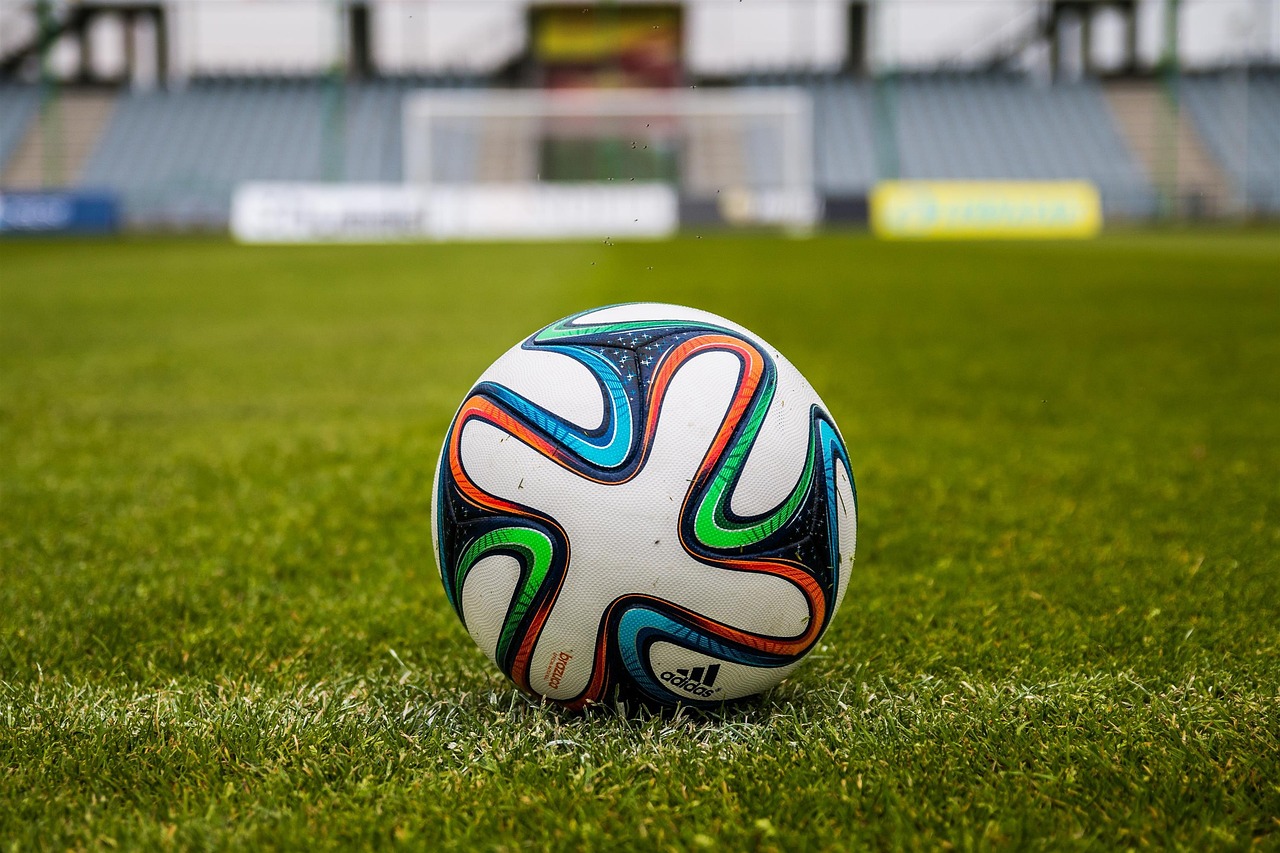 Ball, grass, soccer, football, soccer ball, sport, game, nature, play, football field, stadium, football stadium, ball game