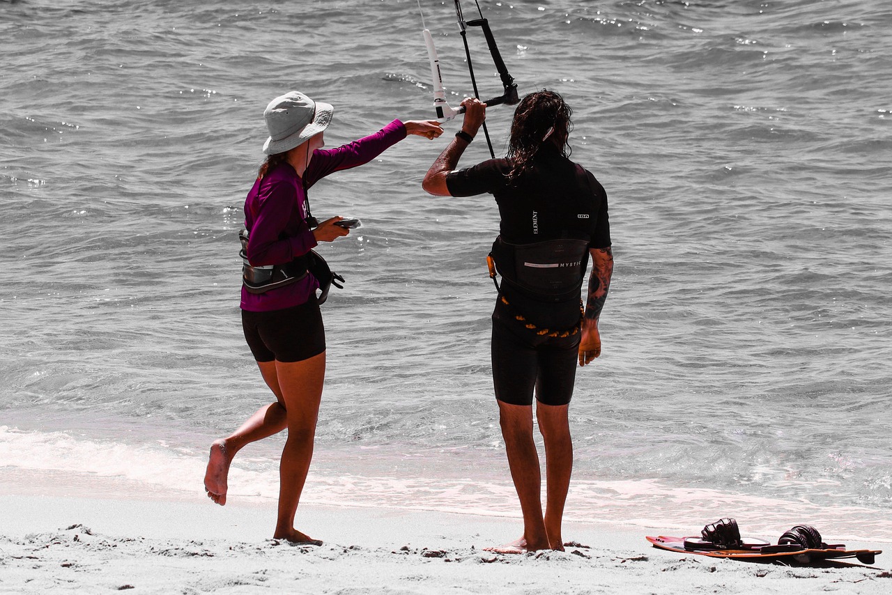 Kiting, kite surfing, training, coach, kite school, instruction, greece