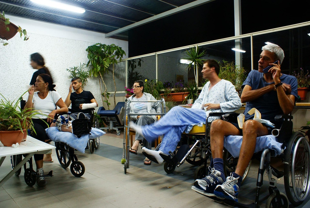 Disabled, wheel chair, hospital, handicapped, medical, healthcare, people, adult, mobility, injury, illness, patient, impairment, equipment, accessibility, rehabilitation, disabled, disabled, hospital
