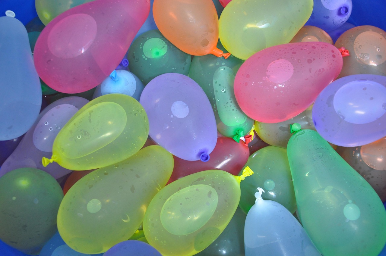 Water polo, nature, color, summer, balloon, joke