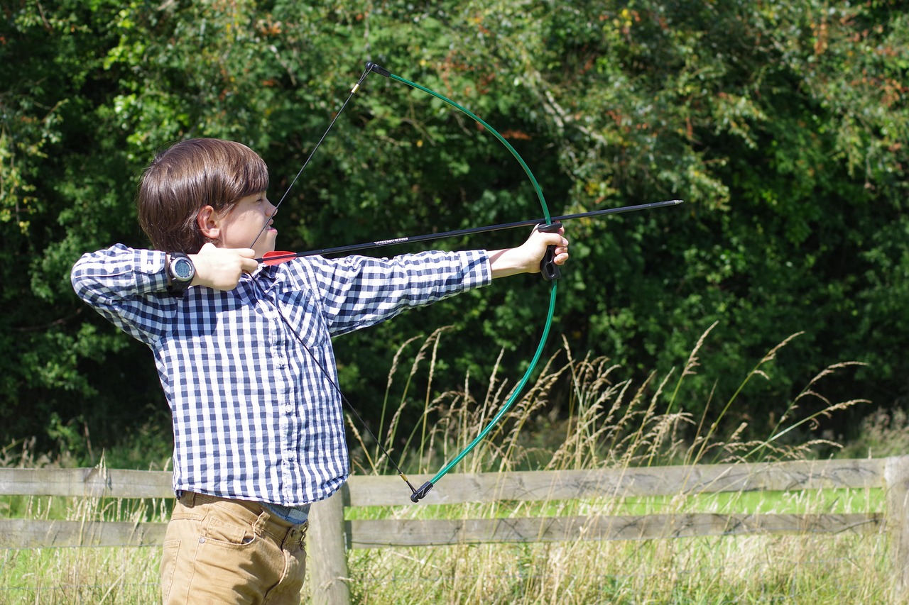 Archery, boy, arrow, aiming, weapon, leisure, kid, shooting, bowman, young, green arrow, archery, archery, archery, archery, archery
